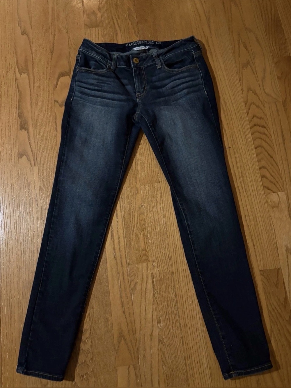 Women's American Eagle Jegging Jeans Size 8 Super Stretch